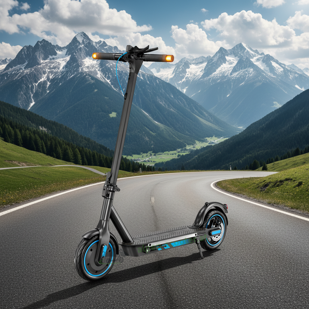 V10 PRO E-Scooter – Mit Blinker | StVO-konform 2026 | 500W | Bis 35 km Reichweite