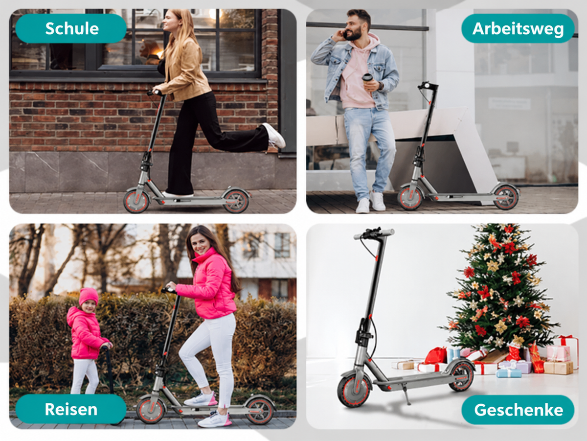 D8 PRO im Alltag: auf dem Schulweg, beim Pendeln, auf Reisen und als Geschenk