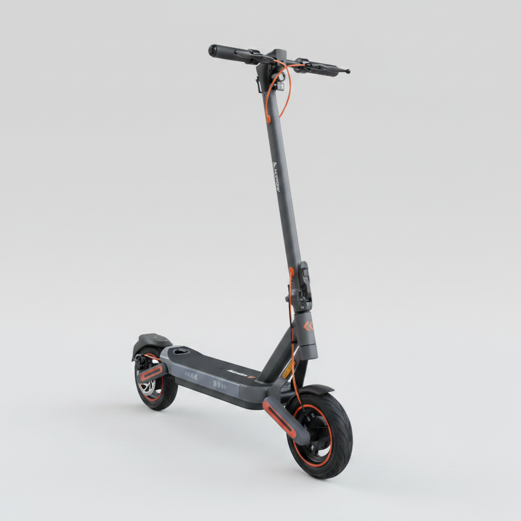 AlpenScooter E12 – E-Scooter mit integriertem Blinker, 500 W & Doppelfederung (StVO 2026)