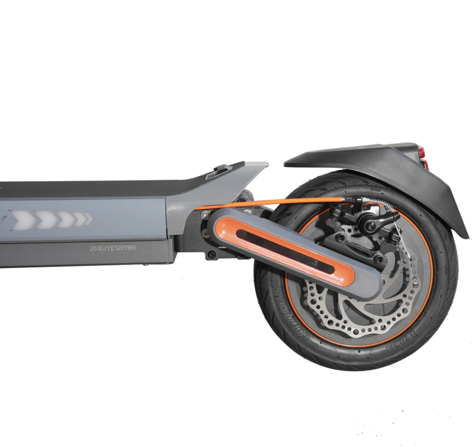 AlpenScooter E12 – E-Scooter mit integriertem Blinker, 500 W & Doppelfederung (StVO 2026)