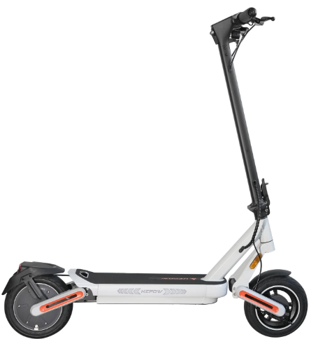 AlpenScooter E12 – E-Scooter mit integriertem Blinker, 500 W & Doppelfederung (StVO 2026)