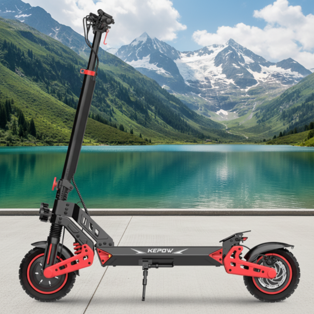 AlpenScooter K2 Master Kepow - E-Scooter | 2*1000W | 65km Reichweite